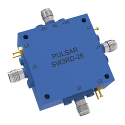 SP3T Reflective Pin Diode Switch - SMA