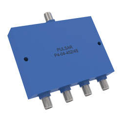 4-Way Power Divider: 1 to 500 MHz - SMA